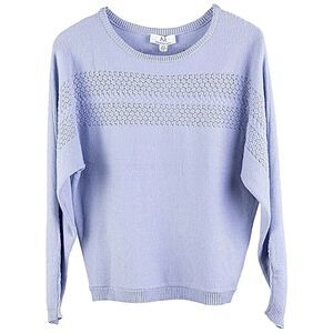 REVOLVE MAGASCHONI Sweater Lavender Cable Knit Long Sleeve Jumper Size L